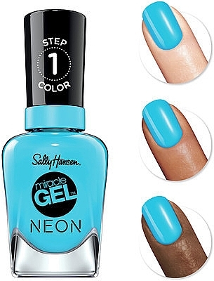 Nail Polish - Sally Hansen Miracle Gel Neon Step 1 Nail Polish — photo N3