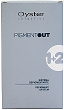 Pigment Remover System - Oyster Cosmetics Pigment Out System (depig/gel/60ml + milk/rivel/100ml) — photo N1