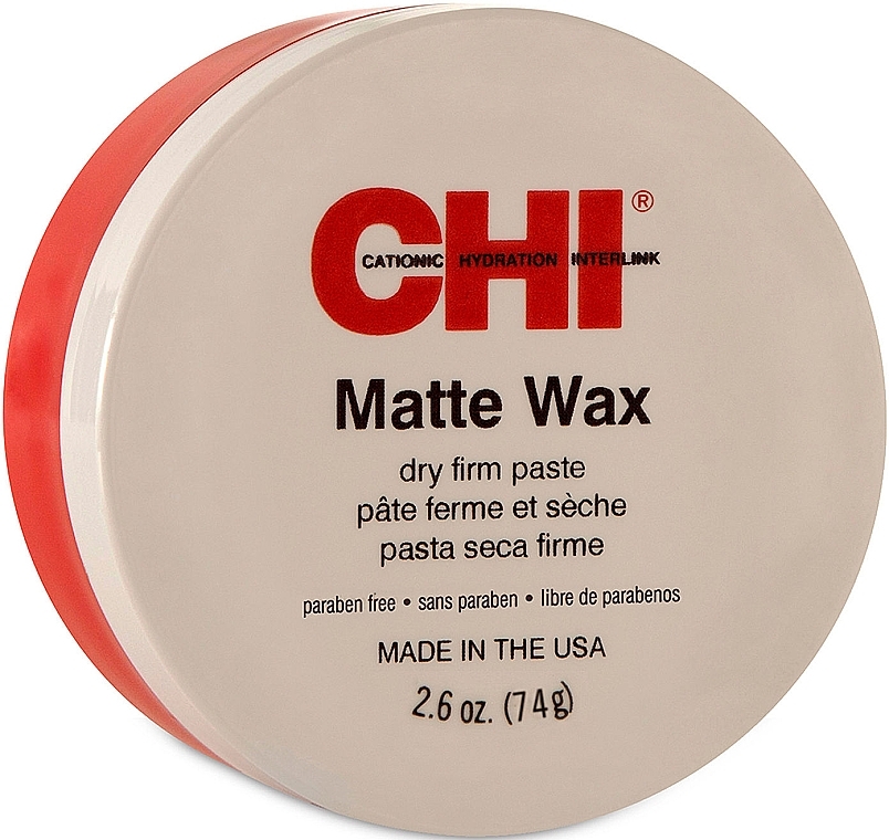 Finishing Structuring Paste - CHI Thermal Styling Matte Wax — photo N7