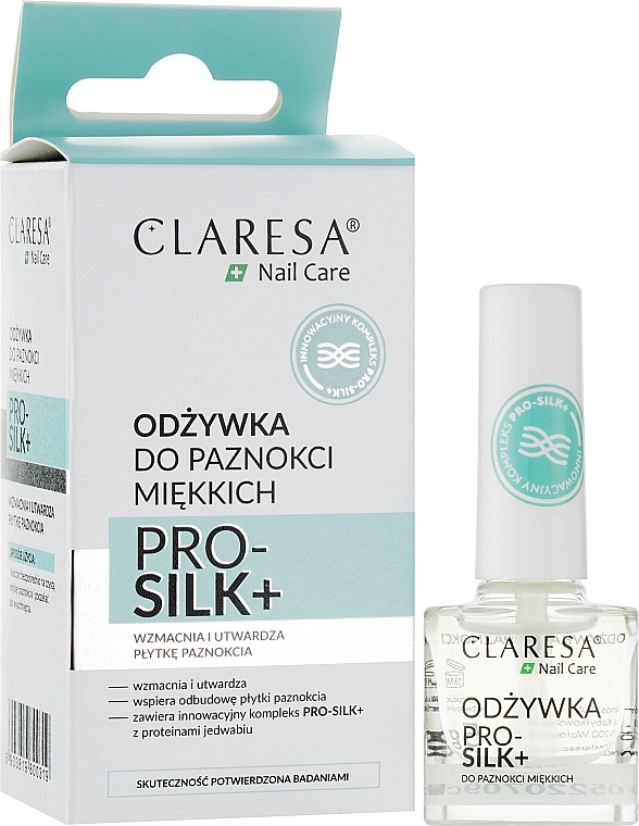 Nail Conditioner - Claresa Pro Silk+ Nail Conditioner — photo N2