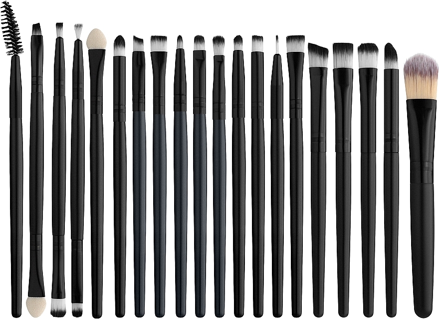 Makeup Brush Set CS-201, black - Cosmo Shop — photo N6