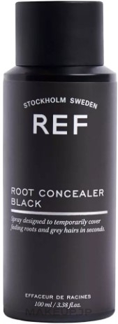 Hair Root Concealer, 100 ml - REF Root Concealer Spray — photo Black