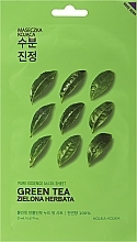 Fragrances, Perfumes, Cosmetics Anti-Inflammatory Green Tea Sheet Mask - Holika Holika Pure Essence Mask Sheet Green Tea