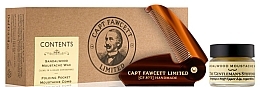 Set - Captain Fawcett Sandalwood (moust/wax/15ml + moustache comb) — photo N1