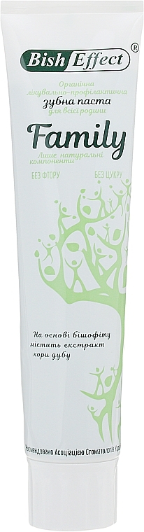 Family Organic Treatment Toothpaste - Bishofit — photo N7