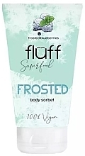 Fragrances, Perfumes, Cosmetics Frozen Blueberry Body Sorbet - Fluff Body Sorbet Frosted Blueberries