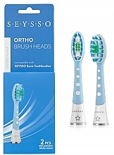 Fragrances, Perfumes, Cosmetics Toothbrush Head, 2 pcs - Seysso Oxygen Ortho