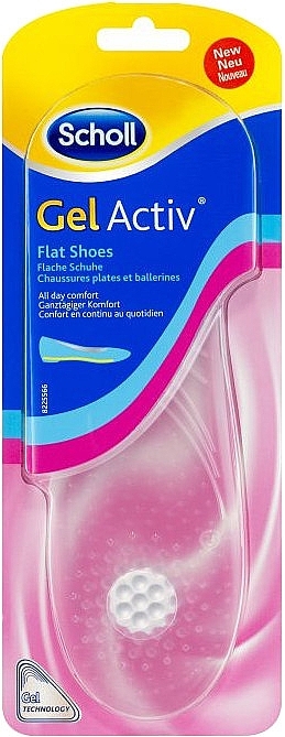 Flat Shoes Gel Insoles - Scholl Gel Activ Flat Shoes — photo N7