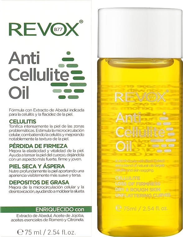 Anti-Cellulite Body Oil - Revox Anti Cellulite Oil — photo N10