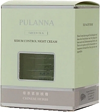 Green Tea Night Face Cream - Pulanna Green Tea Sebum Control Night Cream — photo N12
