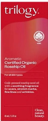 Rosehip Scented Oil - Trilogy Aromatic Rosehip Oil — photo N1