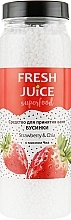 Fragrances, Perfumes, Cosmetics Strawberry & Chia Bath Beads - Fresh Juice Superfood Strawberry & Chia