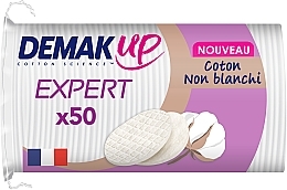 Fragrances, Perfumes, Cosmetics Cosmetic Cotton Pads - Demak Up Expert Oval Wattepads