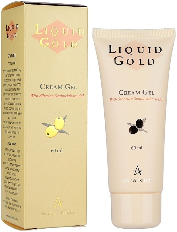 Gold Cream Gel - Anna Lotan Liquid Gold Emulsifier Free Cream Gel — photo N1