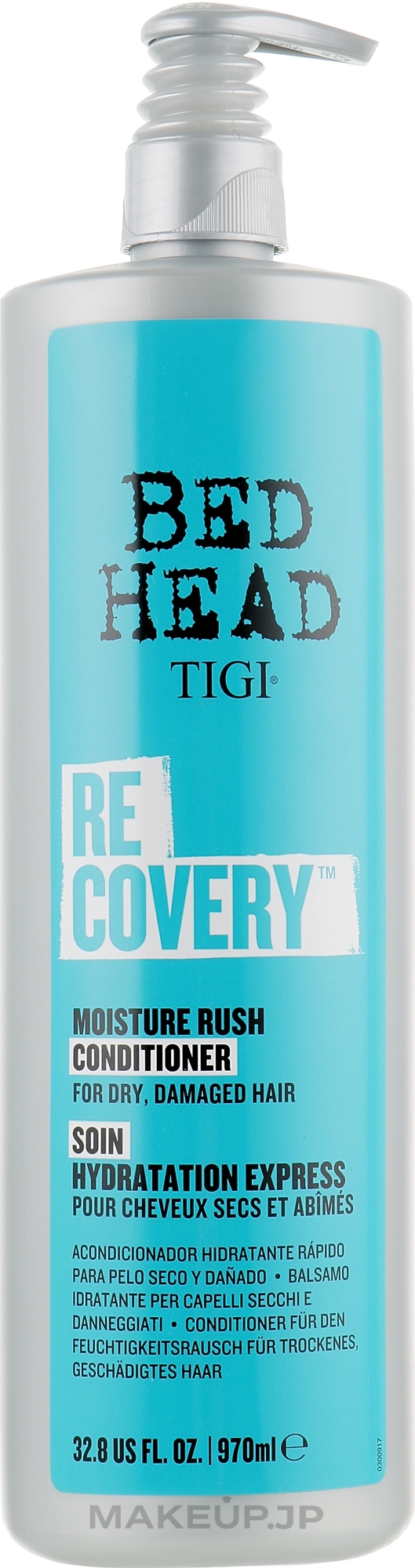 Conditioner for Dry & Damaged Hair - Tigi Bed Head Recovery Moisture Rush Conditioner — photo 970 ml