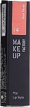 Lipstick - Makeup Factory Glossy Stylo Mat Lip — photo N3