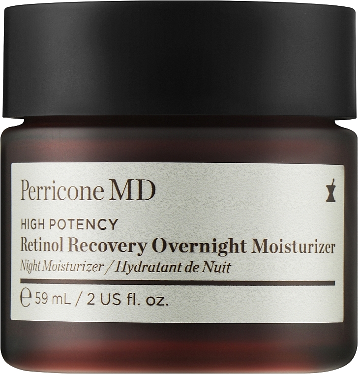 Ultra-Nourishing Face Moisturizer - Perricone MD High Potency Retinol Recovery Overnight Moisturizer — photo N10