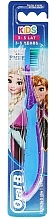 Soft Toothbrush Kids 3-5, Frozen Elsa, purple & blue - Oral-B Kids — photo N2