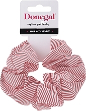 Fragrances, Perfumes, Cosmetics Scrunchie, FA-5645, striped pink - Donegal