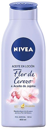 Body Lotion - NIVEA Oil in Lotion Cherry Blossom & Jojoba Oil — photo N34