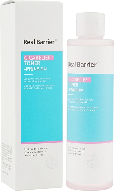 Soothing Hypoallergenic Toner - Real Barrier Cicarelief Toner — photo N13