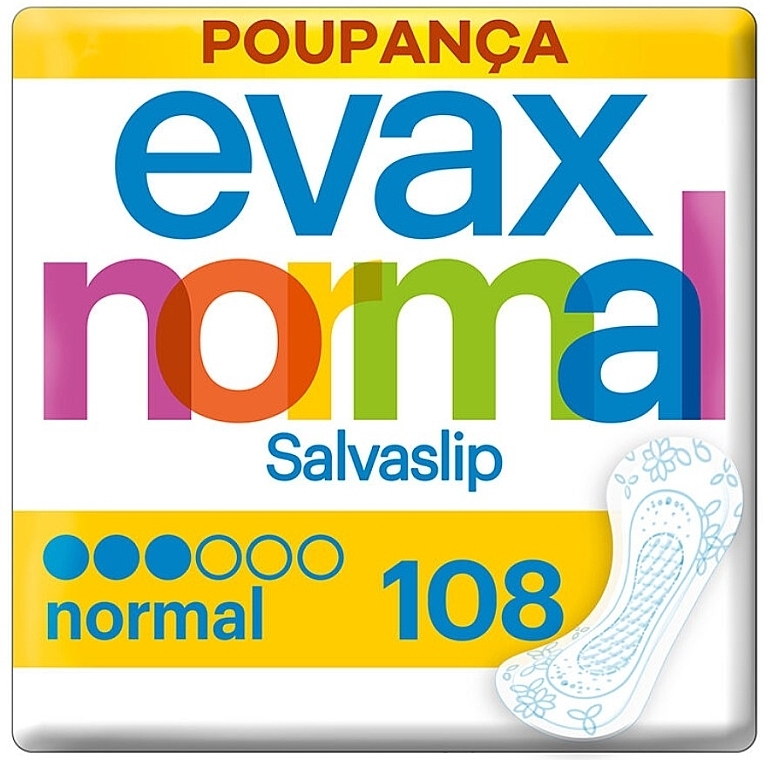 Daily Liners 'Normal', 108 pcs - Evax Salvaslip — photo N3