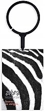 Fragrances, Perfumes, Cosmetics Car Air Freshener 'Camouflage. Zebra' - Sedan Car Freshener Camouflage Floral