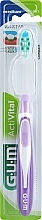 Activital Toothbrush, medium, purple - G.U.M Soft Compact Toothbrush — photo N2
