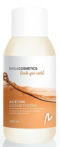 Acetone Nail Polish Remover - Maga Cosmetics Remover With Acetone — photo N1