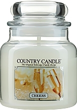 Fragrances, Perfumes, Cosmetics Scented Candle in Jar - Country Candle Cheers