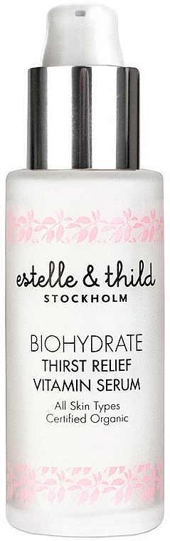 Moisturizing Facial Serum - Estelle & Thild BioHydrate Thirst Relief Serum — photo N1