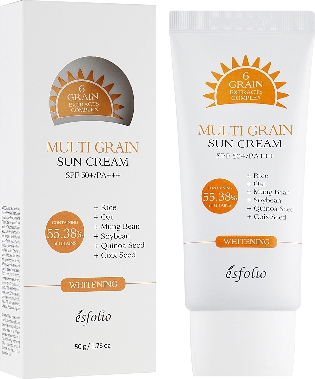 Rice Sun Cream - Esfolio Multi Grain Sun Cream  — photo N1