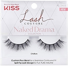 False Lashes - Kiss Lash Couture Naked Drama Collection Chiffon — photo N1