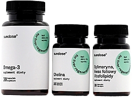 Dietary Supplement Set 'For Liver Regeneration' - Sundose Suplement Diety — photo N1