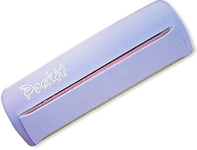 Ceramic Pocket Nail File, blue - Erlinda Pockit Ceramic Rotary File — photo N1