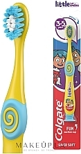 キッズ用歯ブラシ、3～5歳、ブルー、イエロー - Colgate Little Kids Smiles — photo N3