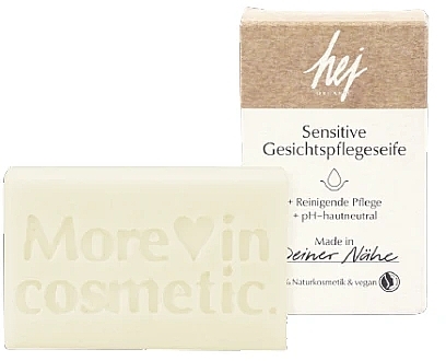 Face Soap - Hej Organic Sensitive Facial Soap — photo N2