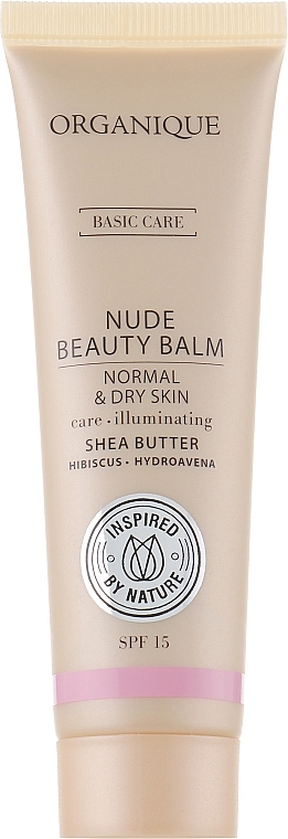 Balm for Normal & Dry Skin - Organique Basic Care Nude Beauty Balm — photo N1