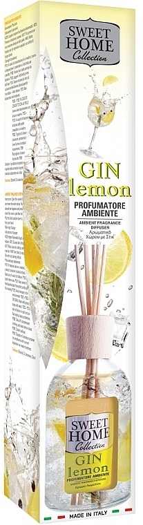 Gin Lemon Reed Diffuser - Sweet Home Collection Gin Lemon Diffuser — photo N1