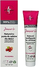 Fragrances, Perfumes, Cosmetics Natural Wild Strawberry Junior Toothpaste 6+ - 4Organic