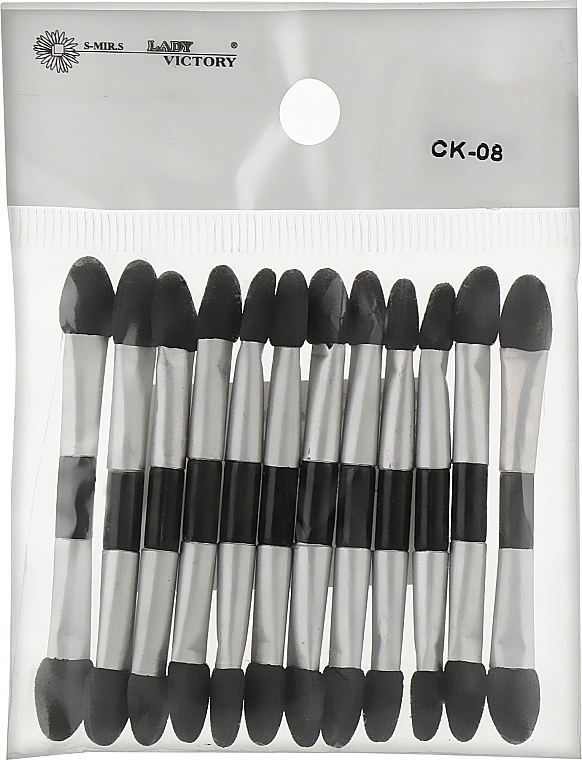 Double-Ended Eyeshadow Applicators, CK-08 - Lady Victory — photo N6