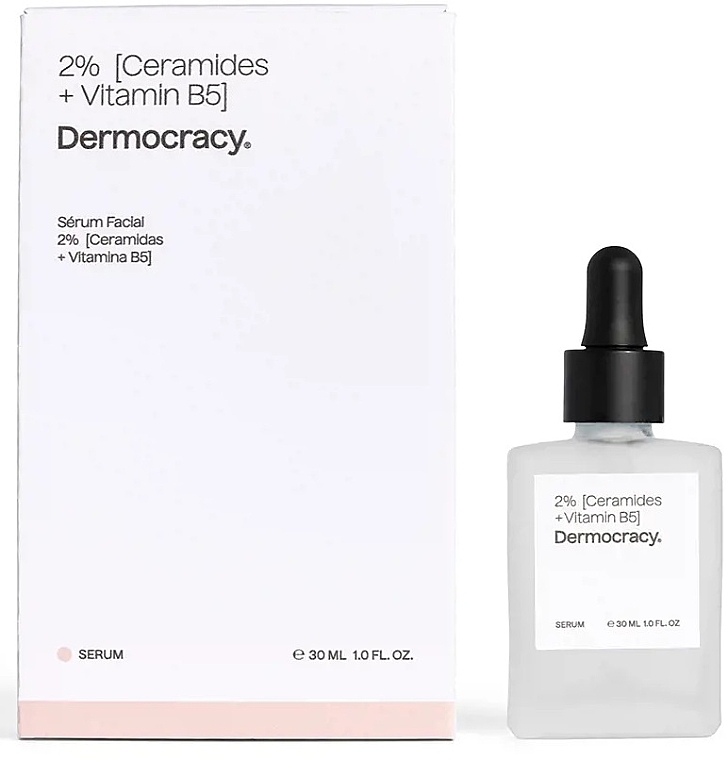 2% Ceramide + Vitamin B5 Face Serum - Dermocracy 2% Ceramides + Vitamin B5 Facial Serum — photo N1