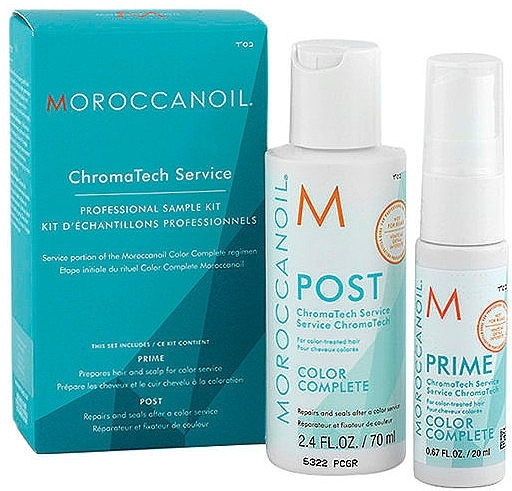 Set - Moroccanoil ChromaTech Kit mini (h/spray/20ml + h/mask/70ml) — photo N1