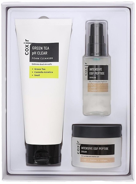 セット - Coxir Intensive EGF Peptide Gift Set (cl/120ml+ser/50ml+cr/50g)	 — photo N1