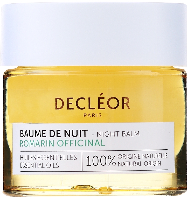 Facial Night Balm - Decleor Rosemary Officinalis Night Balm (mini size) — photo N1