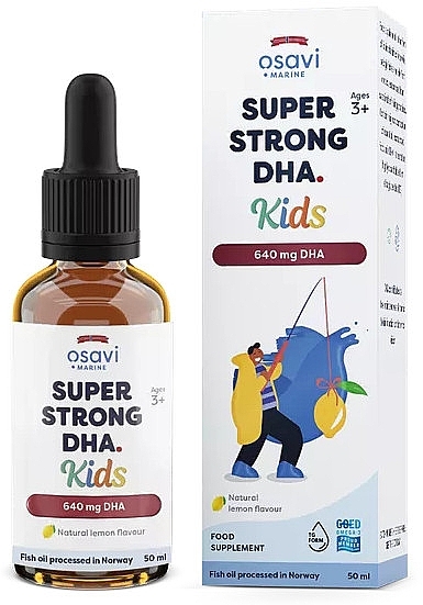 Kids Super Strong DHA - Lemon Flavour - Super Strong DHA Kids, 640 mg — photo N2