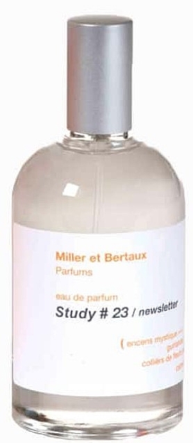 Miller et Bertaux Study No. 23 - Eau de Parfum — photo N1