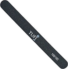 Fragrances, Perfumes, Cosmetics Straight Nail File 100/180, black, 25pcs - Tufi Profi Premium