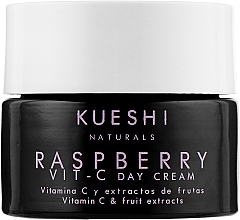 Fragrances, Perfumes, Cosmetics Face Cream with Raspberry Extract & Vitamin C - Kueshi Naturals Raspberry Vit-C Day Cream