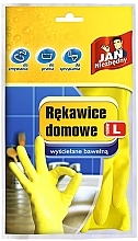 Fragrances, Perfumes, Cosmetics Household Latex Gloves, size L, multicolor - Jan Niezbedny